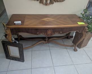 Ornate console table