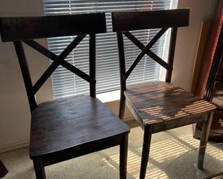 2 side chairs