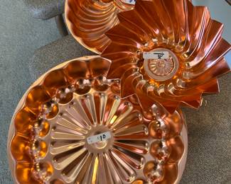 copper jello molds