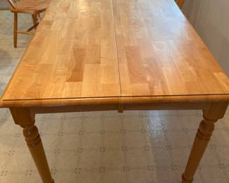pine farmhouse kitchen table set