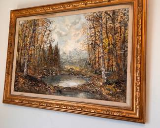 framed landscape