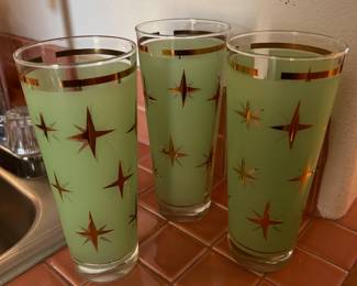 AWESOME MCM Tom Collins glasses
