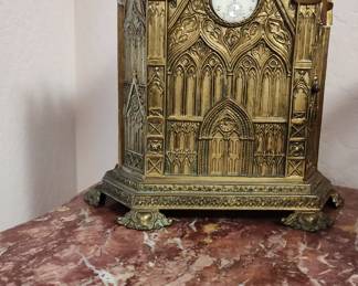 Antique French pocket watch holder