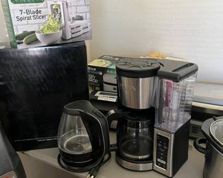 Many new and like new kitchen appliances
