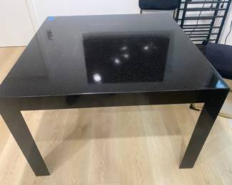 Stone dining table
44” x 22” tall