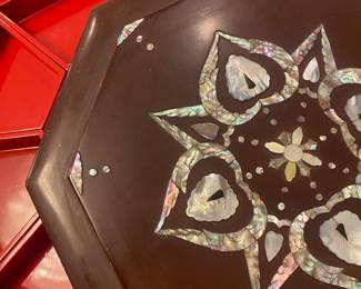 Asian mother-of-pearl bento box