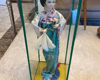 Asian display doll