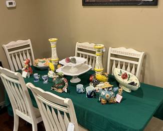 a set of six Roth and Brader dining room chairs