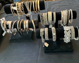 Beautiful rhinestone bracelets
