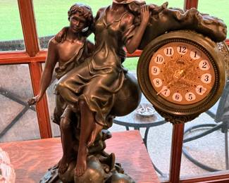 This is a Crosa Clock, of a man and woman
