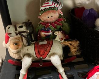 Various Christmas items