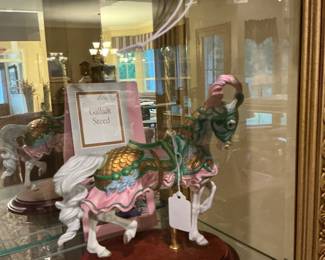 Franklin carousel horses