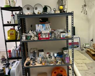 we have light fixtures extension cords sprayers Coleman lantern. It’s just a variety of things.