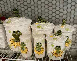 Fellow, frogs out of canisters is from the Sears and Roebuck company from the 70s