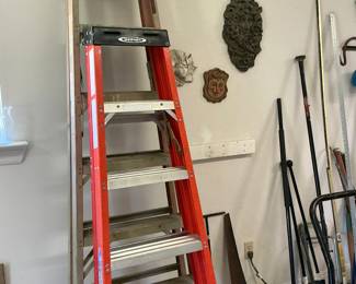 we have a 5 foot and 8 foot ladder for sale