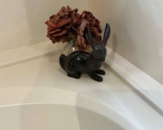 Cute, iron rabbit