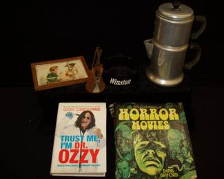 Ozzy Book          Winston Ashtray