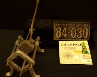 Vintage License Plates