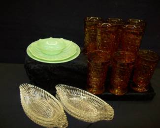 Vintage glassware