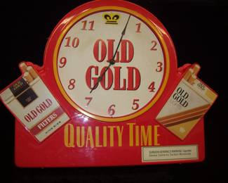 Old Gold Clock