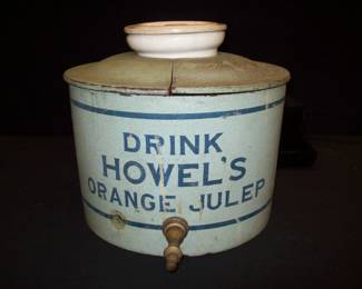 Vintage Howel's Orange Julep Jug