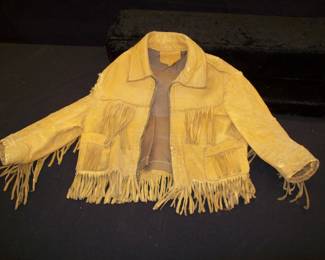 Vintage Child's Fringe Jacket