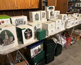 Loads of Dickens Village from the 80s and 90s