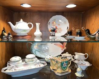 Antique china pieces
