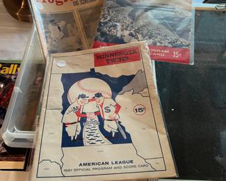 60s era Twins programs