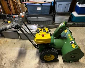 John Deere 826 snowblower