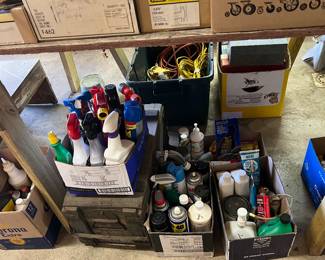 Loads of household supplies