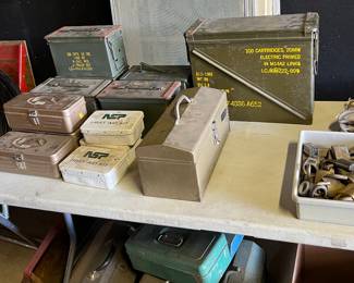 Ammo boxes and tool boxes