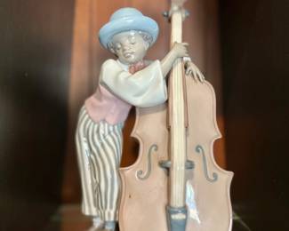 Lladro Porcelain Figurine Jazz Band Musician