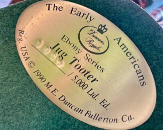 The Early Americans Ebony Series Figurine