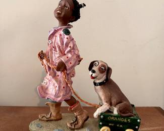 The Early Americans Ebony Series Figurine
