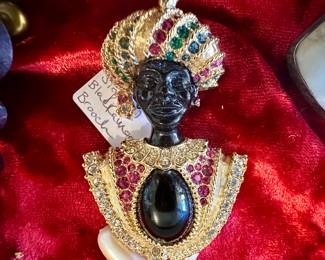 Blackamoor Brooch