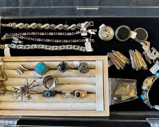 Estate Jewelry Collection—Vintage, Fashion, and Unique Pieces—Sterling Silver