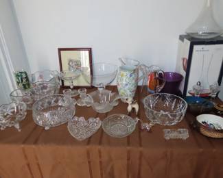 Crystal table.