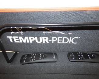 King size tempurpedic adjustable bed