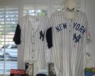New York Yankees shirts.