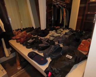 Mens shoes and clothing.