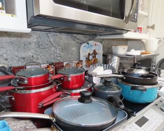 Cookware, and baking trays.