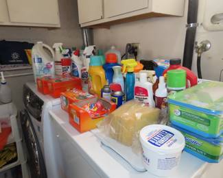 Cleaning supplies.