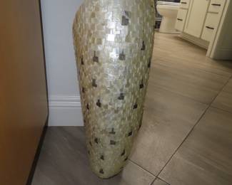 Mosaic vase.