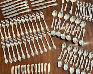 Gorham Sterling Silver Flatware set “Melrose” Pattern