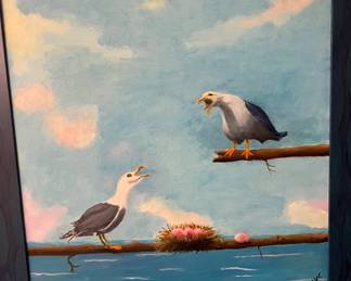 Oil painting
