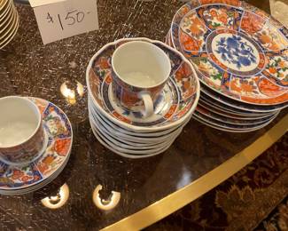 Imari dish set