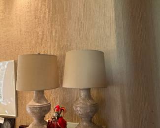 Pair of lamps