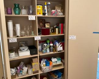 Random assortment-cleaning, holiday, housewares-all 50 cents ea.