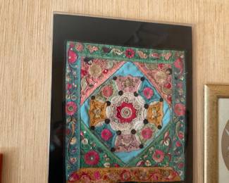 Framed fabric